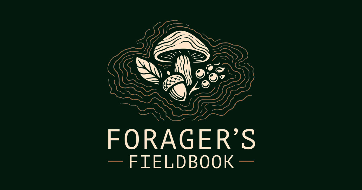 Forager's Fieldbook — mobile foraging journal app